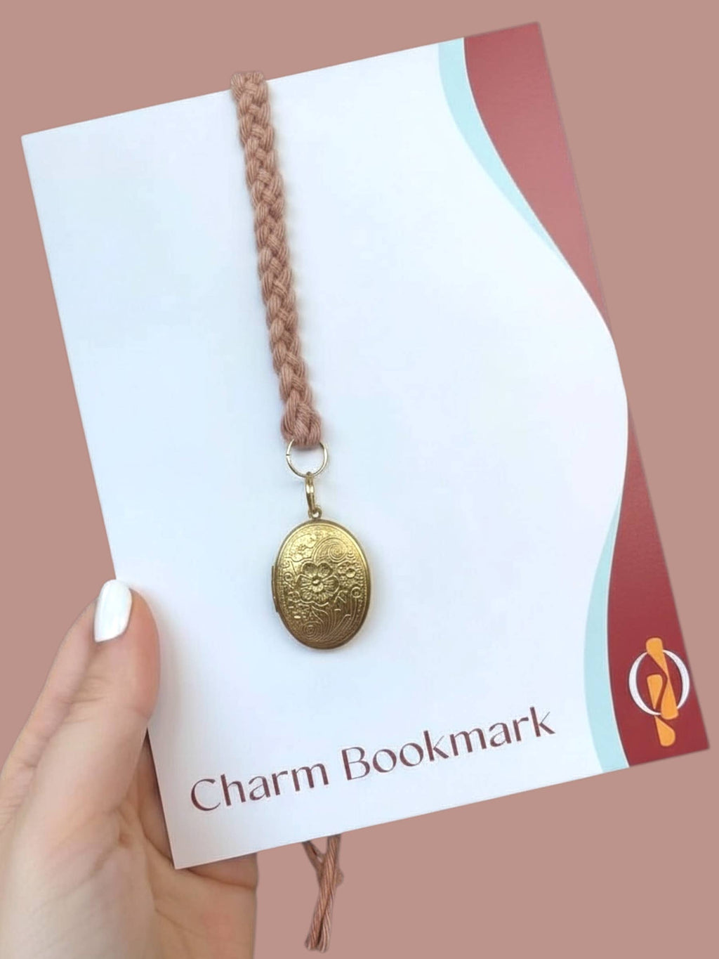 Functional Locket Bookmark - Bookish Gifts, Book Accessories