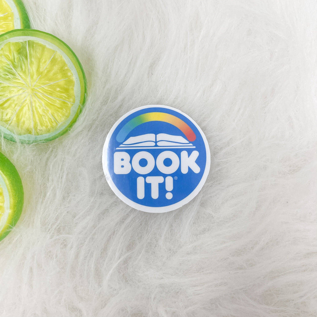 Book It Vinyl Sticker | Book It Rewards Sticker | Retro Sticker