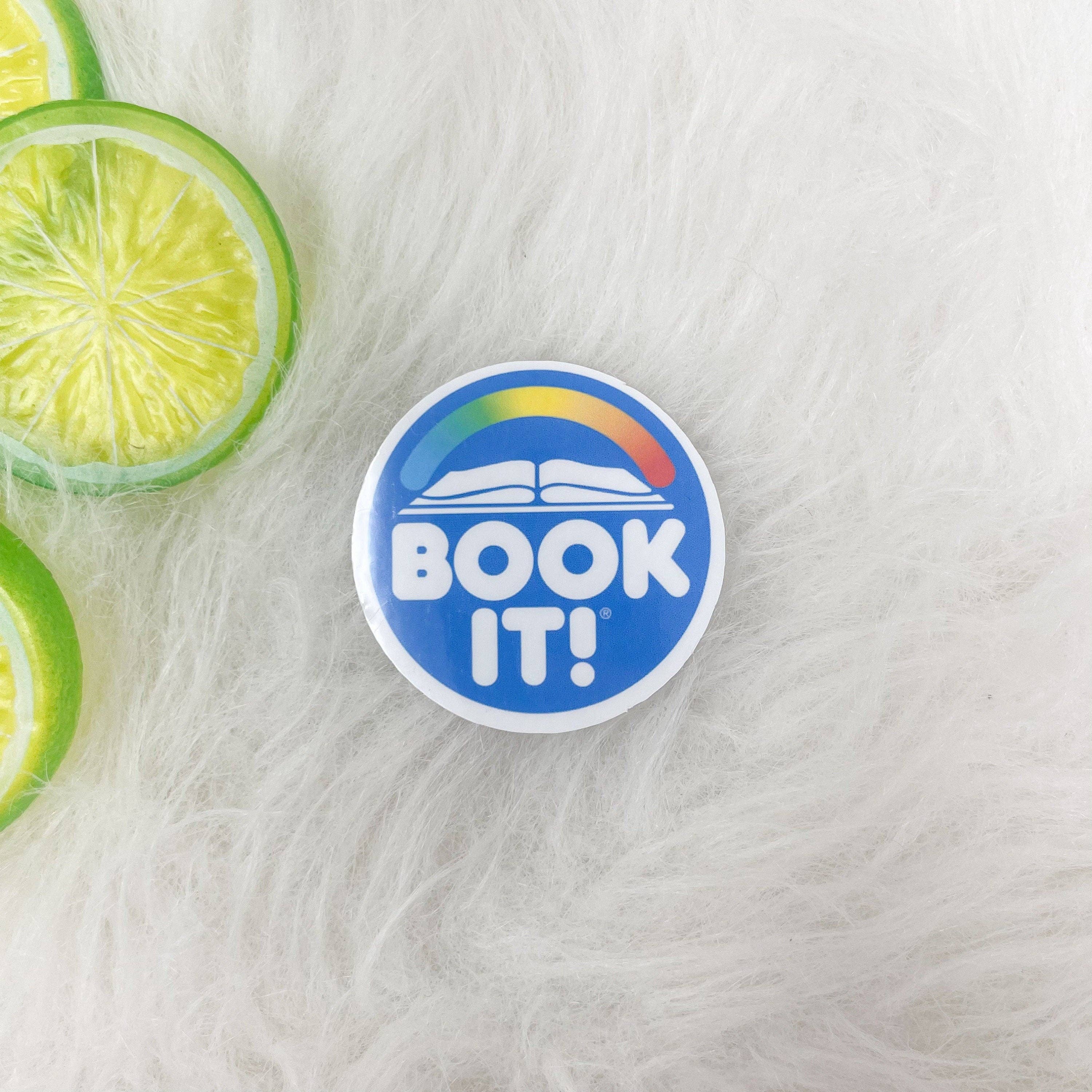 Book It Vinyl Sticker | Book It Rewards Sticker | Retro Sticker