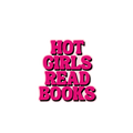 Hot Girls Read Books Kindle Sticker