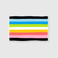 Sticker | Queer Pride Flag | 4" Vinyl Sticker