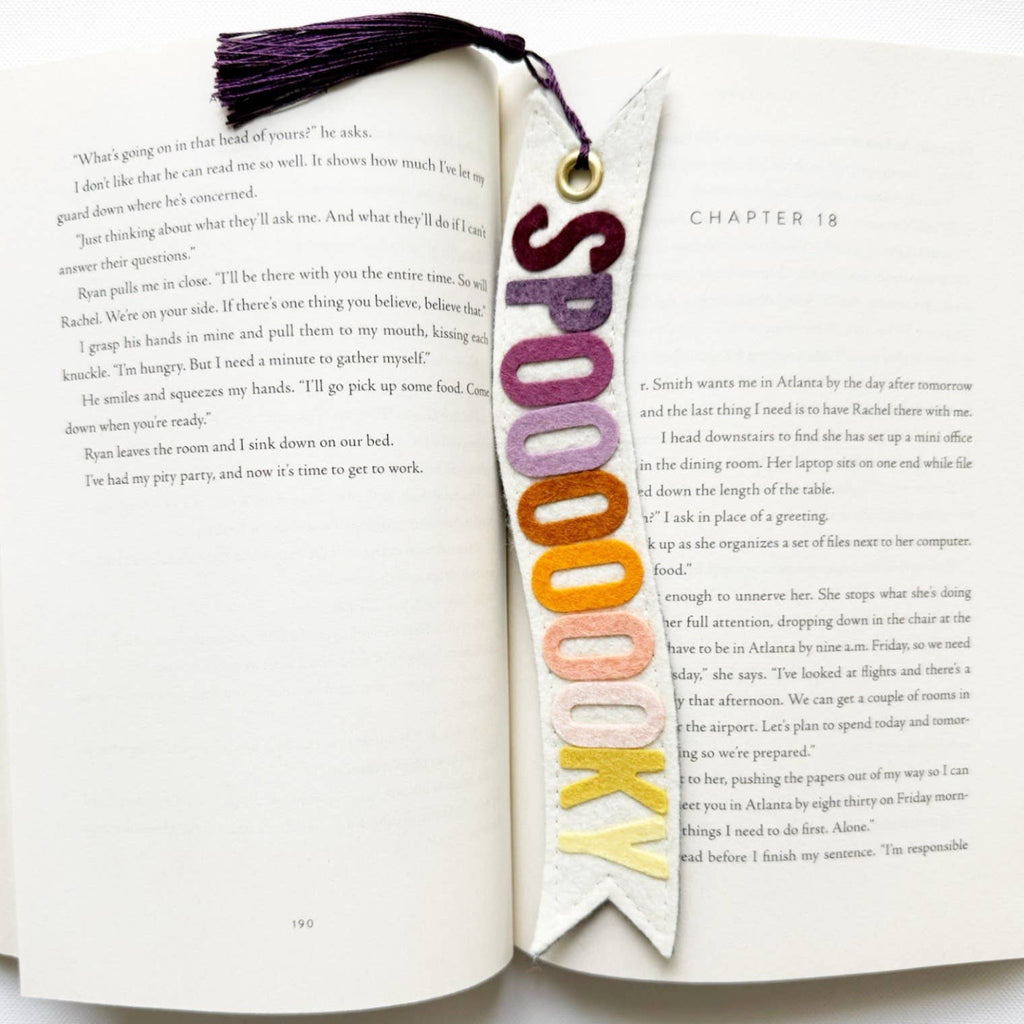 Halloween Spooky Felt Bookmark