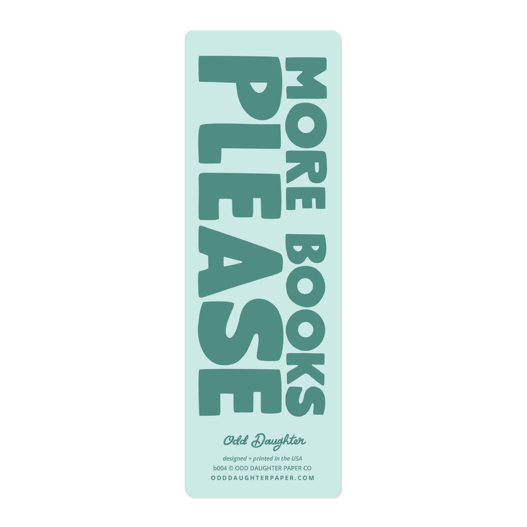 More Books Please - Bookmark