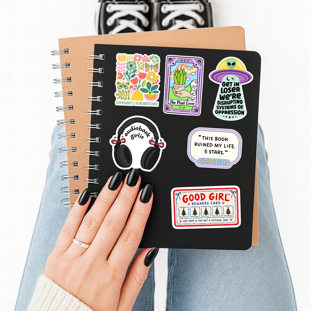 Good Girl Rewards Card Sticker | Holiday Smut