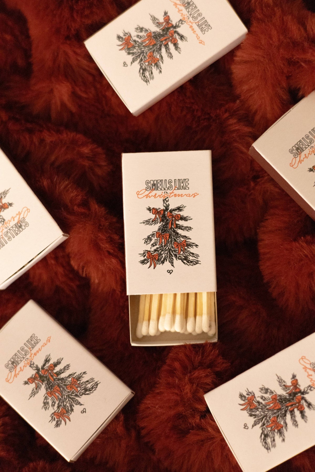 Smells Like Christmas Cute Matchbox