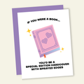 Special Edition Hardcover Bookstore Love Card