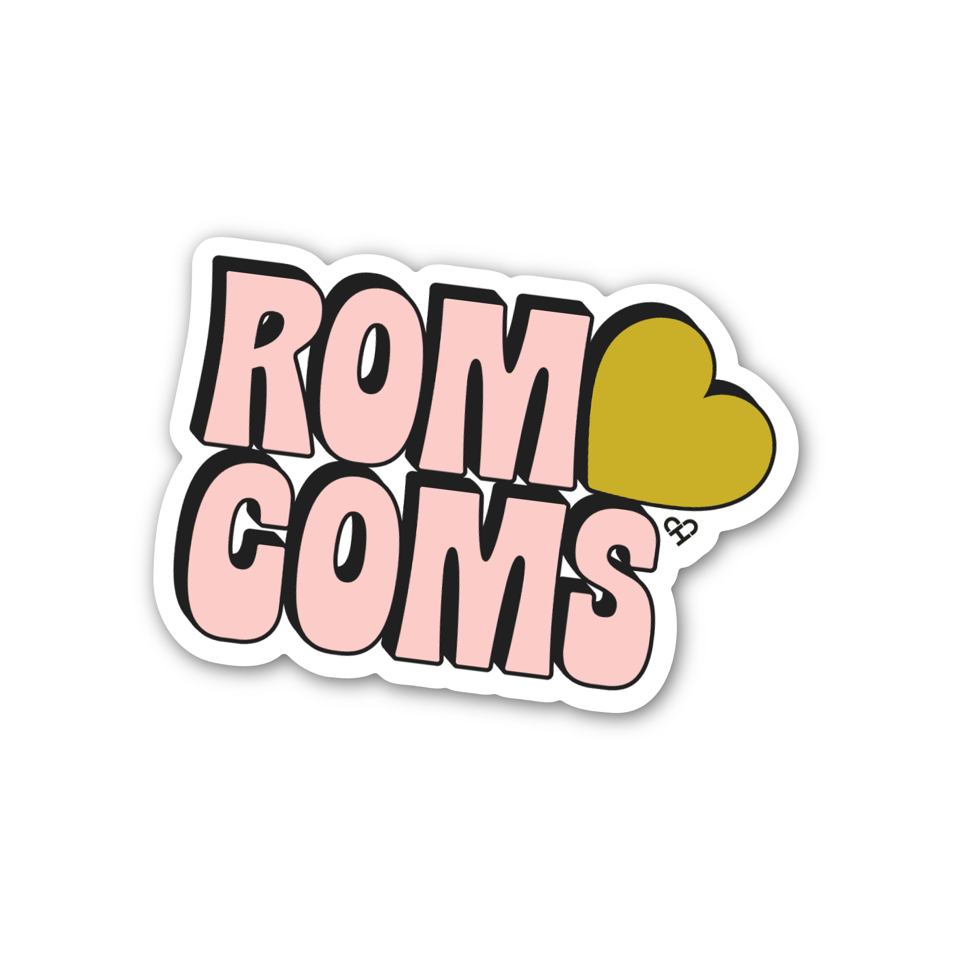 Rom Com Lover Cute Sticker for Valentine's Day