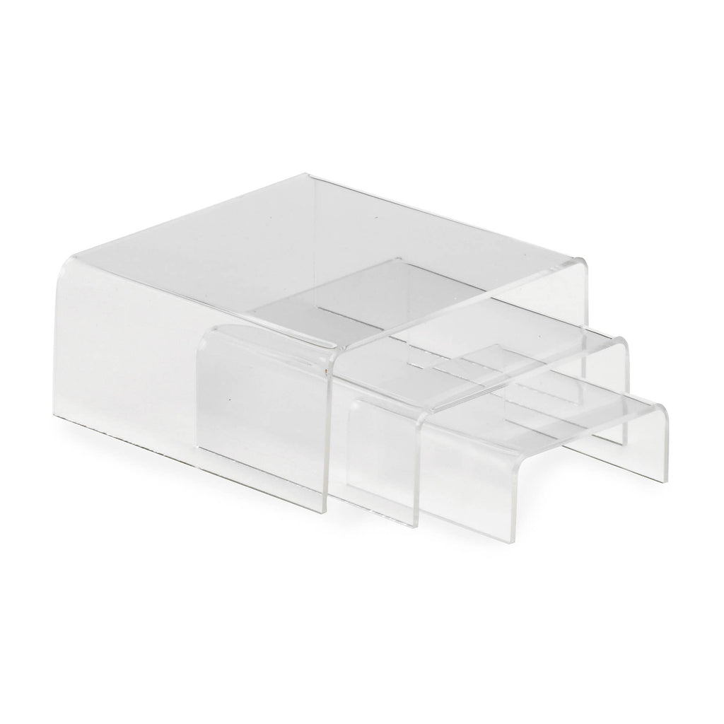 Clear Acrylic Low Profile Risers