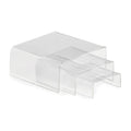 Clear Acrylic Low Profile Risers