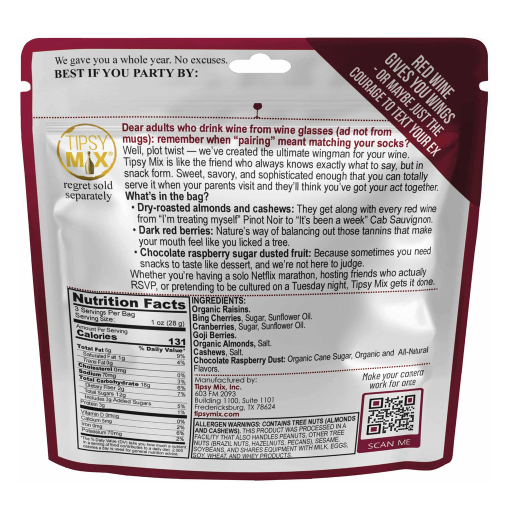Wine-Paired Trail Mix