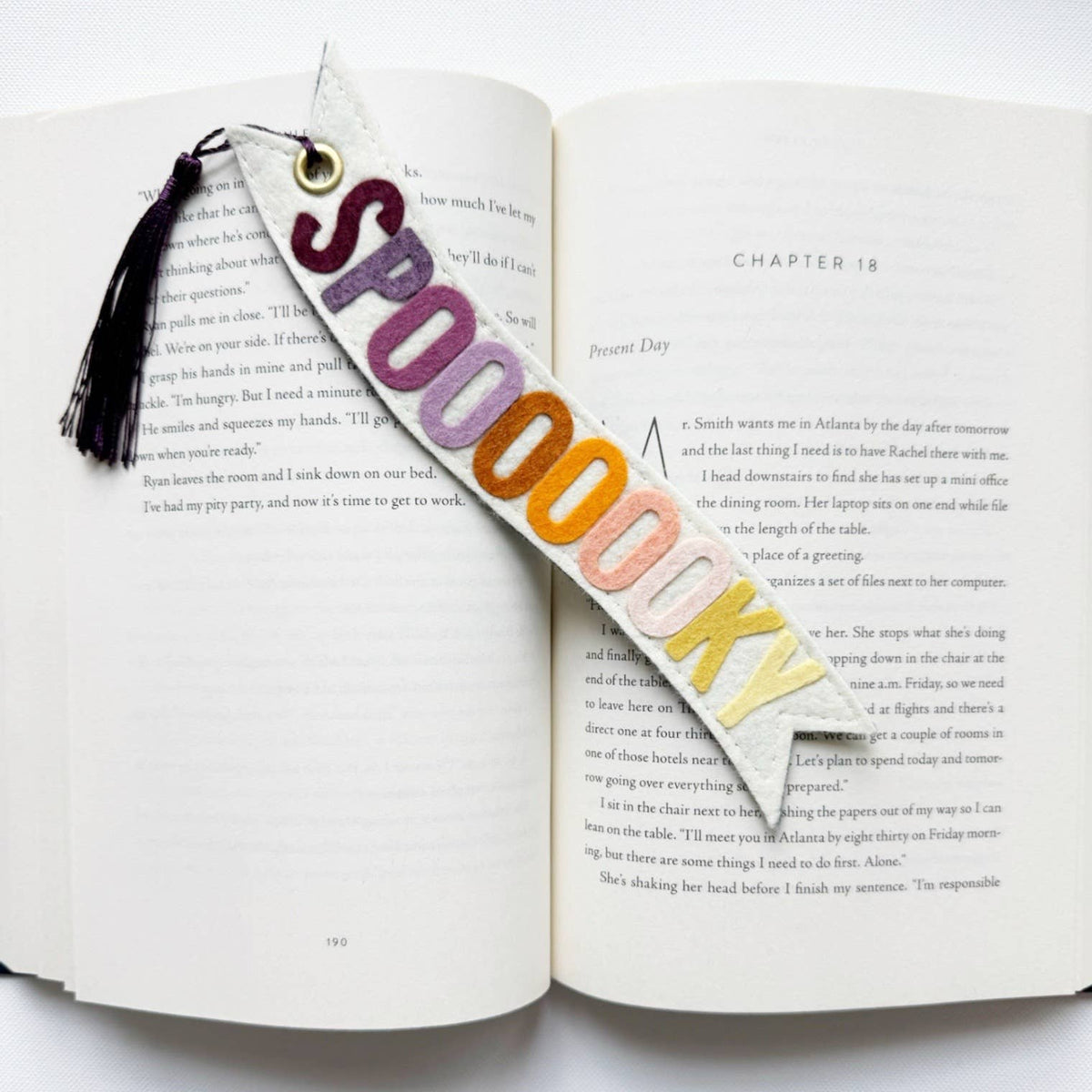 Halloween Spooky Felt Bookmark