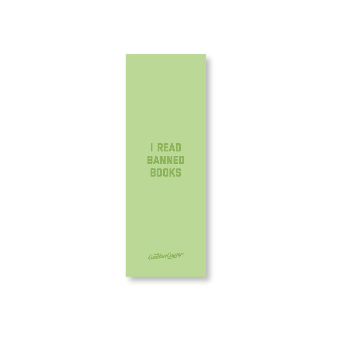 I Read Banned Books Bookmark