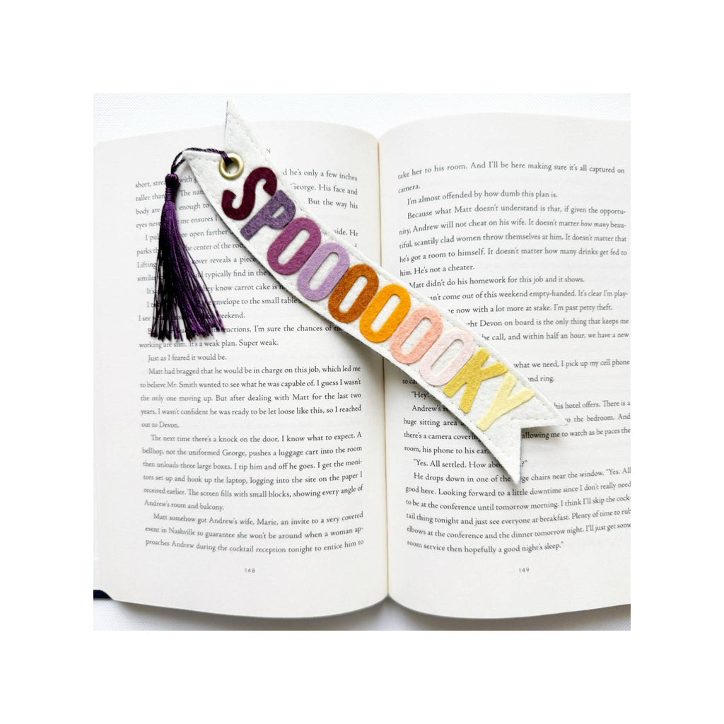 Halloween Spooky Felt Bookmark