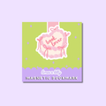 Book Lover Coquette Heart Magnetic Bookmark
